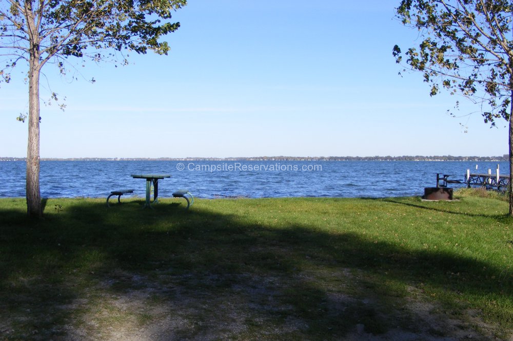 Campsite 001 in Marble Beach State Park Campground at Marble Beach